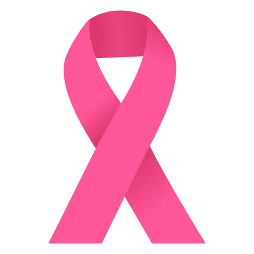 Lazo rosa de concientización sobre el cáncer de mama